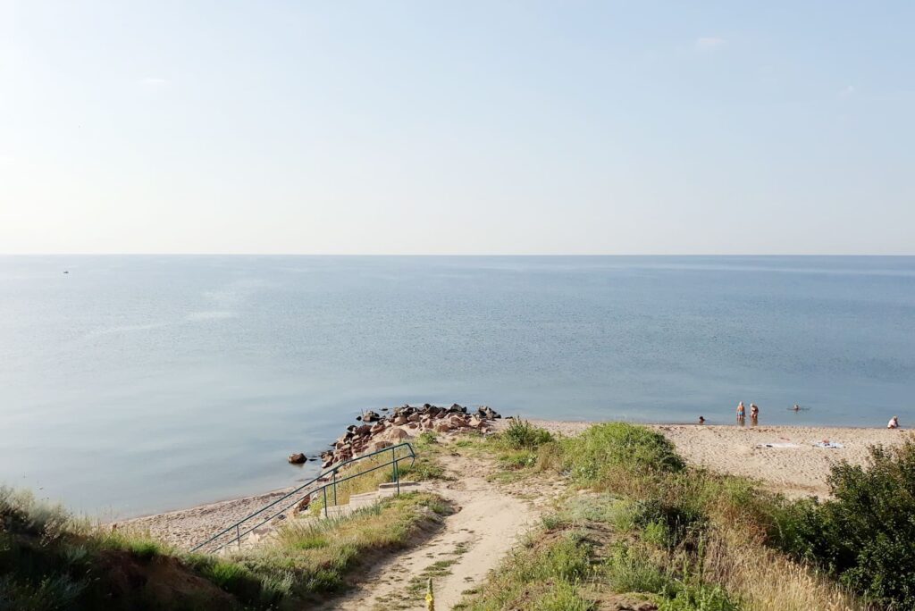 Азовское побережье в Новопетровке